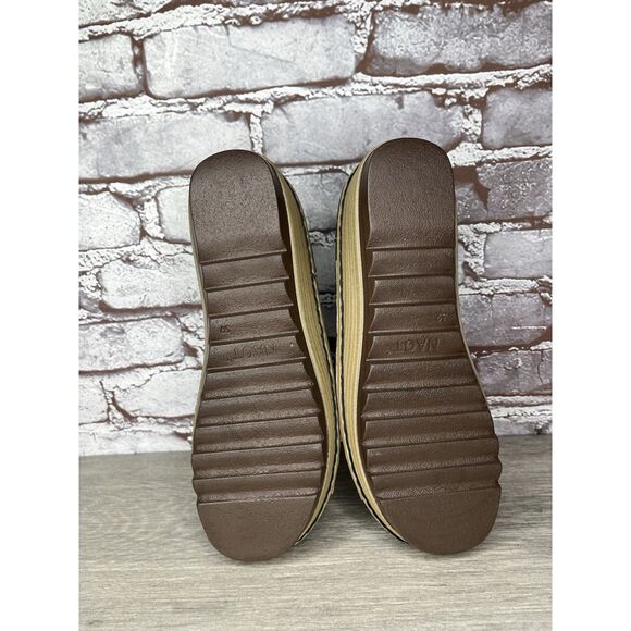 Naot Black Suede Leather Lace Up Open Toe Wedge Sandals Women’s Sz 39EU/8.5M US - Picture 16 of 16